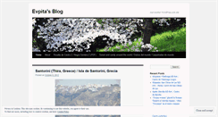 Desktop Screenshot of evpita.wordpress.com