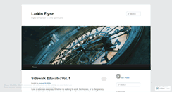 Desktop Screenshot of larkinflynn.wordpress.com