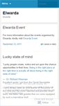 Mobile Screenshot of elwardablog.wordpress.com