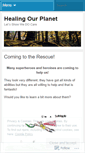 Mobile Screenshot of healingourplanet.wordpress.com