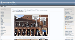 Desktop Screenshot of pengcognito.wordpress.com