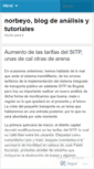 Mobile Screenshot of norbeyo.wordpress.com