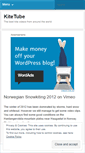 Mobile Screenshot of kitetube.wordpress.com