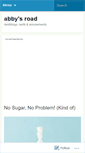 Mobile Screenshot of abbysroad.wordpress.com