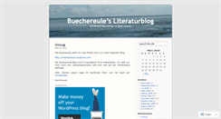 Desktop Screenshot of buechereule.wordpress.com