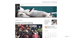 Desktop Screenshot of catterlit.wordpress.com