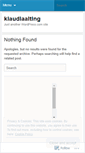 Mobile Screenshot of klaudiaalting.wordpress.com