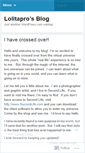 Mobile Screenshot of lolitapro.wordpress.com