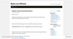 Desktop Screenshot of madeaffiliates.wordpress.com