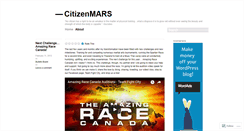 Desktop Screenshot of citizenmars.wordpress.com