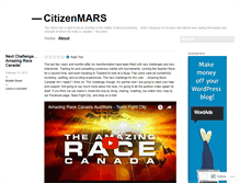 Tablet Screenshot of citizenmars.wordpress.com