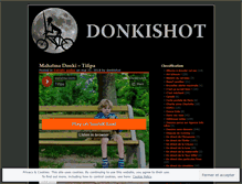 Tablet Screenshot of donkishot.wordpress.com