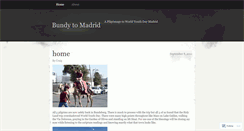 Desktop Screenshot of bundytomadrid.wordpress.com