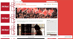 Desktop Screenshot of entrehoces.wordpress.com