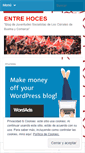 Mobile Screenshot of entrehoces.wordpress.com