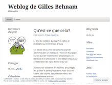 Tablet Screenshot of gillesbehnam.wordpress.com