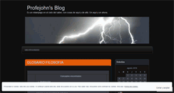 Desktop Screenshot of profejohn.wordpress.com