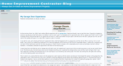 Desktop Screenshot of homecontractor.wordpress.com