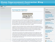 Tablet Screenshot of homecontractor.wordpress.com