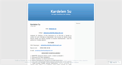 Desktop Screenshot of kardelensu.wordpress.com