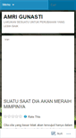 Mobile Screenshot of amrigunasti.wordpress.com