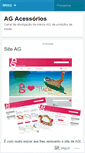 Mobile Screenshot of agacessorios.wordpress.com
