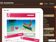 Tablet Screenshot of agacessorios.wordpress.com