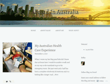 Tablet Screenshot of abroadinaustralia.wordpress.com
