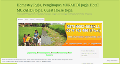 Desktop Screenshot of homestayyogyakarta.wordpress.com