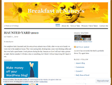 Tablet Screenshot of nancyks.wordpress.com
