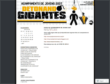 Tablet Screenshot of detonandogigantes.wordpress.com