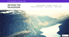 Desktop Screenshot of beyondthenewsroom.wordpress.com