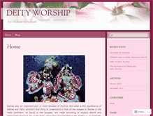 Tablet Screenshot of deityworship.wordpress.com