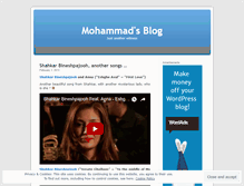 Tablet Screenshot of mohammadsharifan.wordpress.com