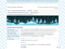 Tablet Screenshot of christmasstocking.wordpress.com