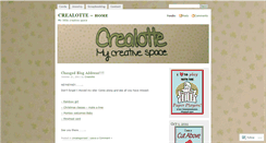 Desktop Screenshot of crealotte.wordpress.com