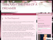 Tablet Screenshot of adreamgirlsworld.wordpress.com