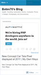 Mobile Screenshot of bates70.wordpress.com
