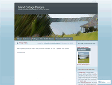 Tablet Screenshot of islandcottagedesigns.wordpress.com