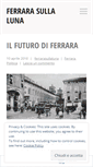 Mobile Screenshot of ferrarasullaluna.wordpress.com