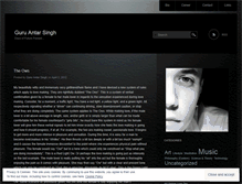 Tablet Screenshot of guruantarsingh.wordpress.com