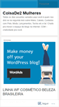 Mobile Screenshot of coisade2mulheres.wordpress.com