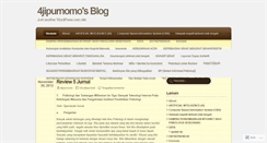 Desktop Screenshot of 4jipurnomo.wordpress.com