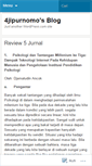 Mobile Screenshot of 4jipurnomo.wordpress.com