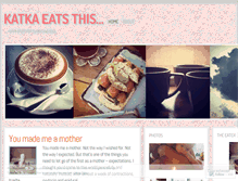 Tablet Screenshot of katkaeatsthis.wordpress.com