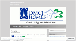 Desktop Screenshot of dmcihomesspecial.wordpress.com