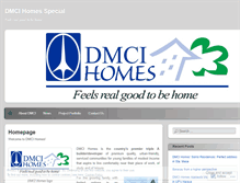 Tablet Screenshot of dmcihomesspecial.wordpress.com