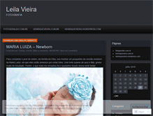 Tablet Screenshot of leilavieira.wordpress.com