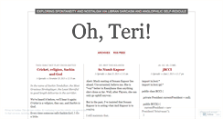 Desktop Screenshot of ohteri.wordpress.com