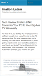 Mobile Screenshot of imationlatam.wordpress.com